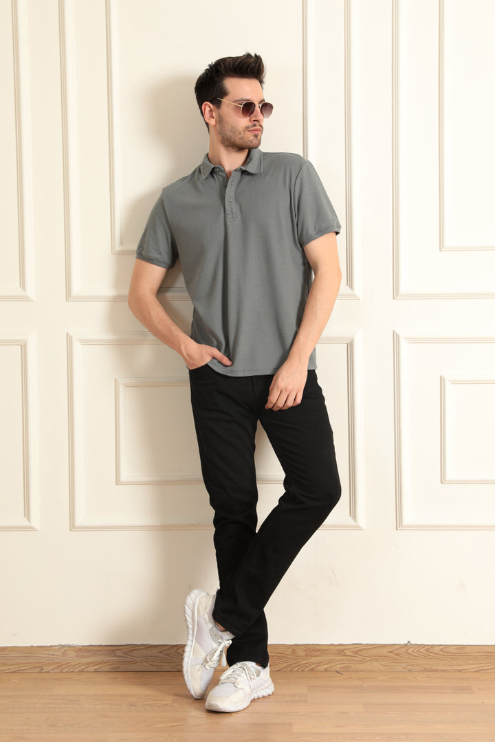 MPL Men's Regular Fit Polo Neck T-shirt 2643 - Stamford