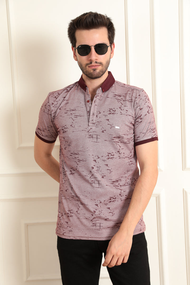 MPL Men's Polo Neck T-shirt 8000 - Charleville-Mézières
