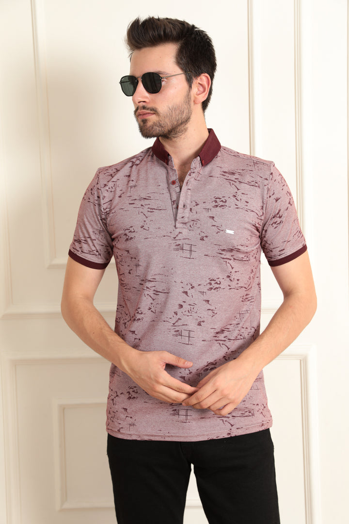 MPL Men's Polo Neck T-shirt 8000 - Charleville-Mézières