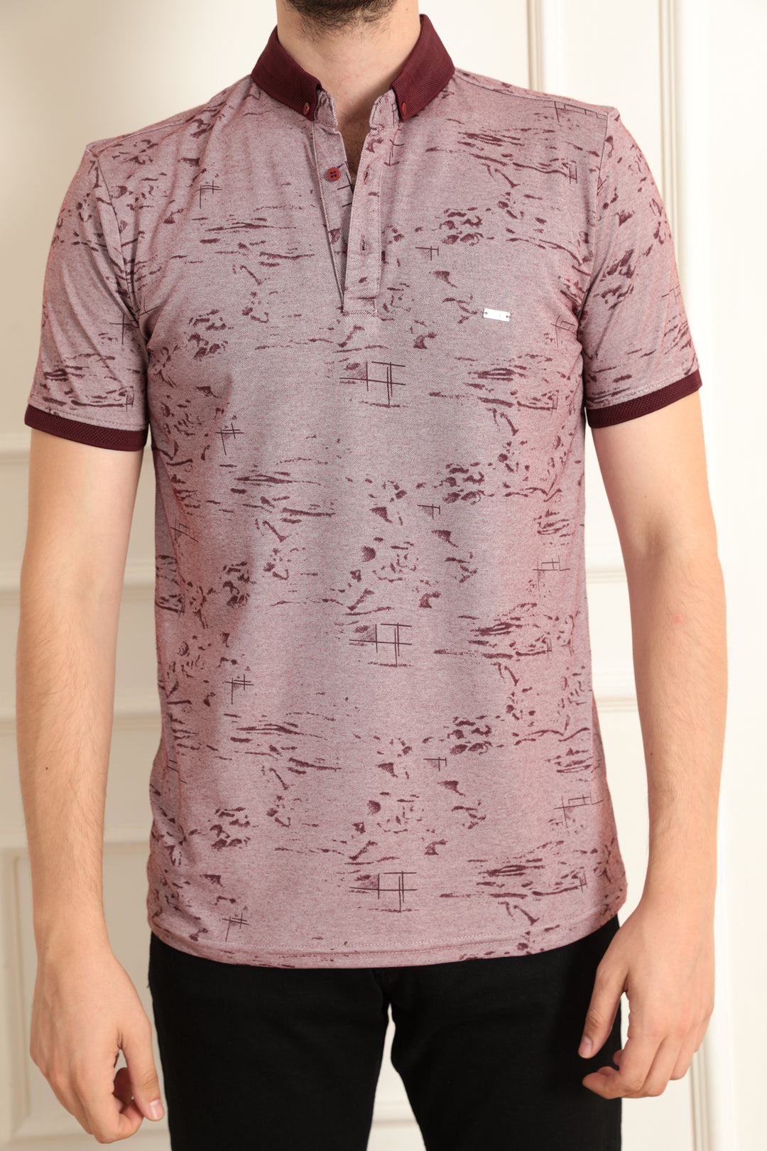 MPL Men's Polo Neck T-shirt 8000 - Charleville-Mézières