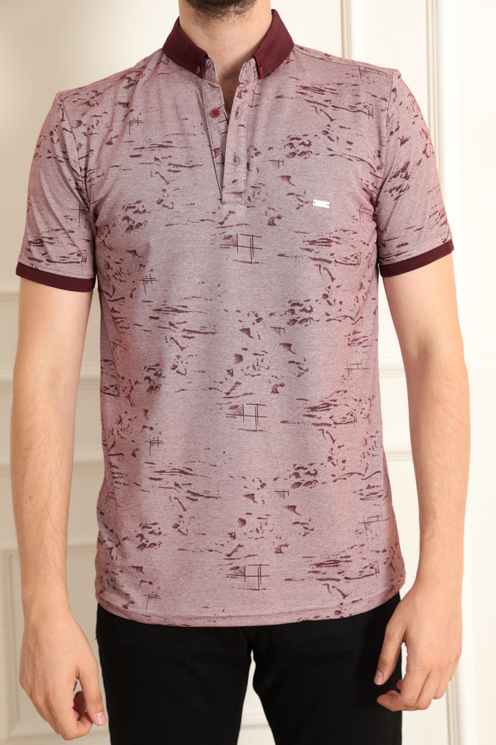 MPL Men's Polo Neck T-shirt 8000 - Charleville-Mézières