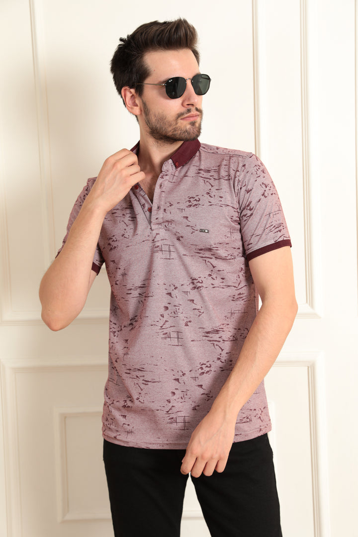 MPL Men's Polo Neck T-shirt 8000 - Charleville-Mézières