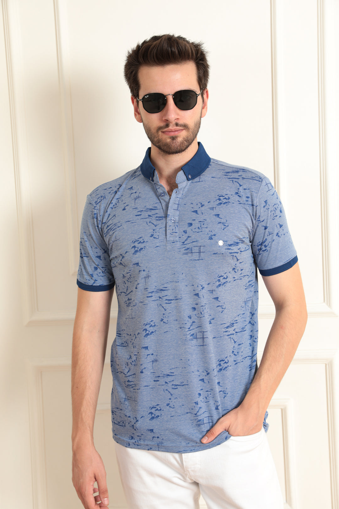 MPL Men's Polo Neck T-shirt 8000 - Rocklin