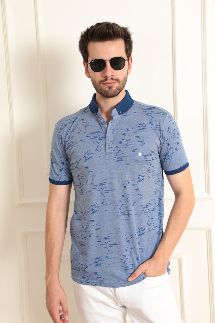MPL Men's Polo Neck T-shirt 8000 - Rocklin