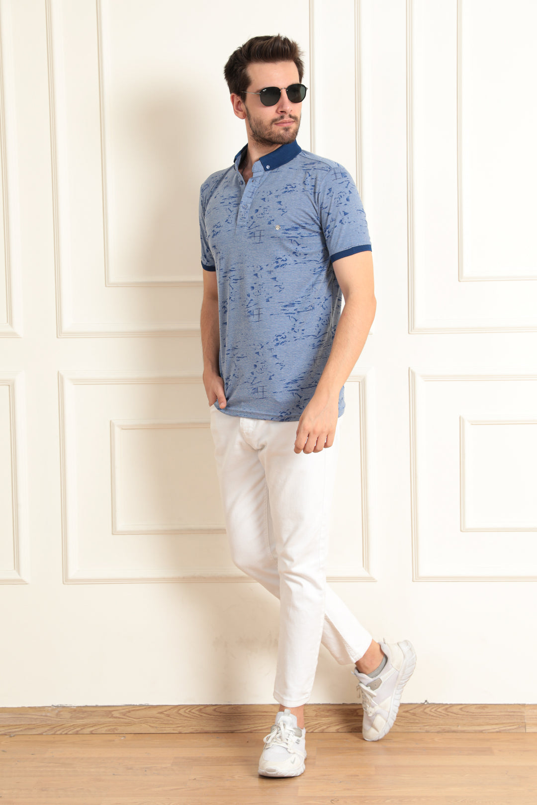 MPL Men's Polo Neck T-shirt 8000 - Rocklin