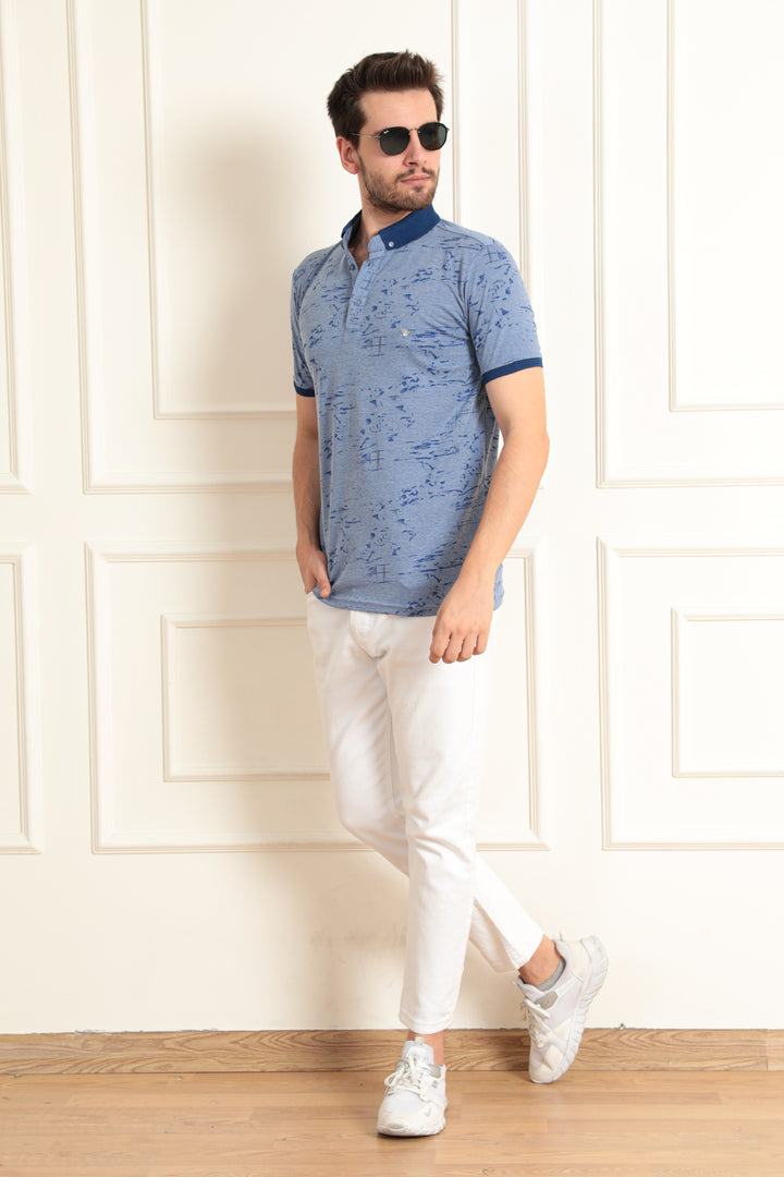MPL Men's Polo Neck T-shirt 8000 - Rocklin