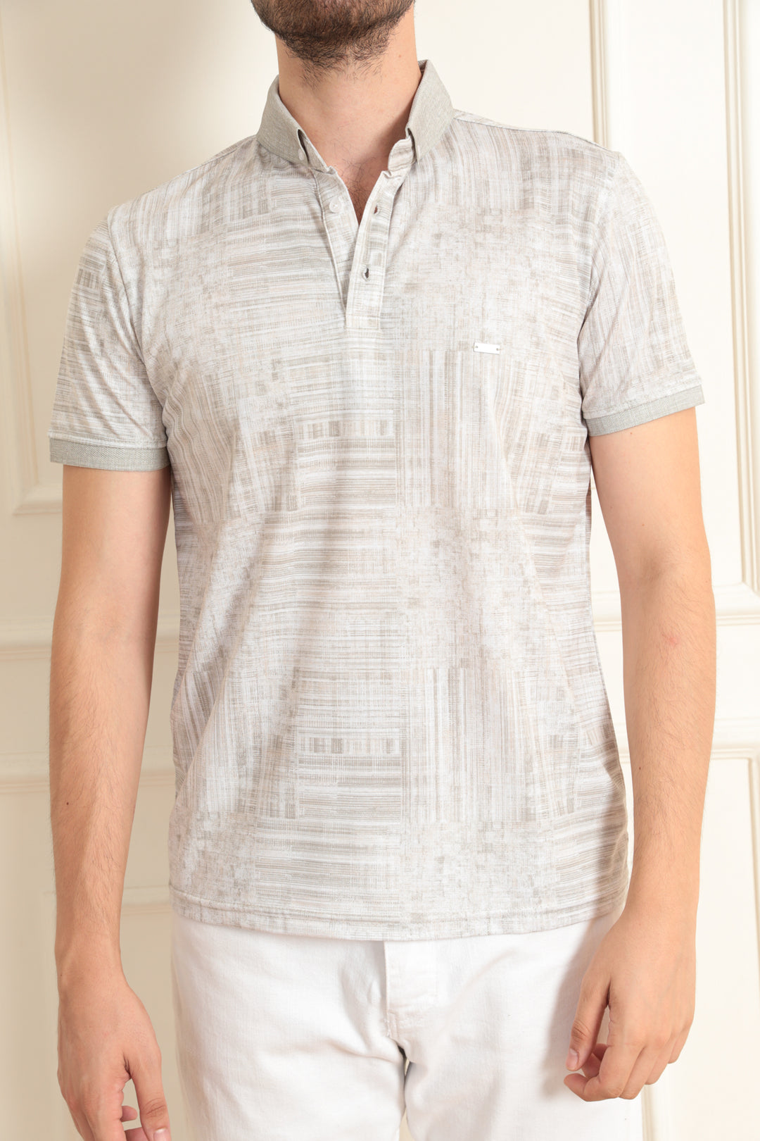 MPL Men's Polo Neck T-shirt 8028 - Auxerre