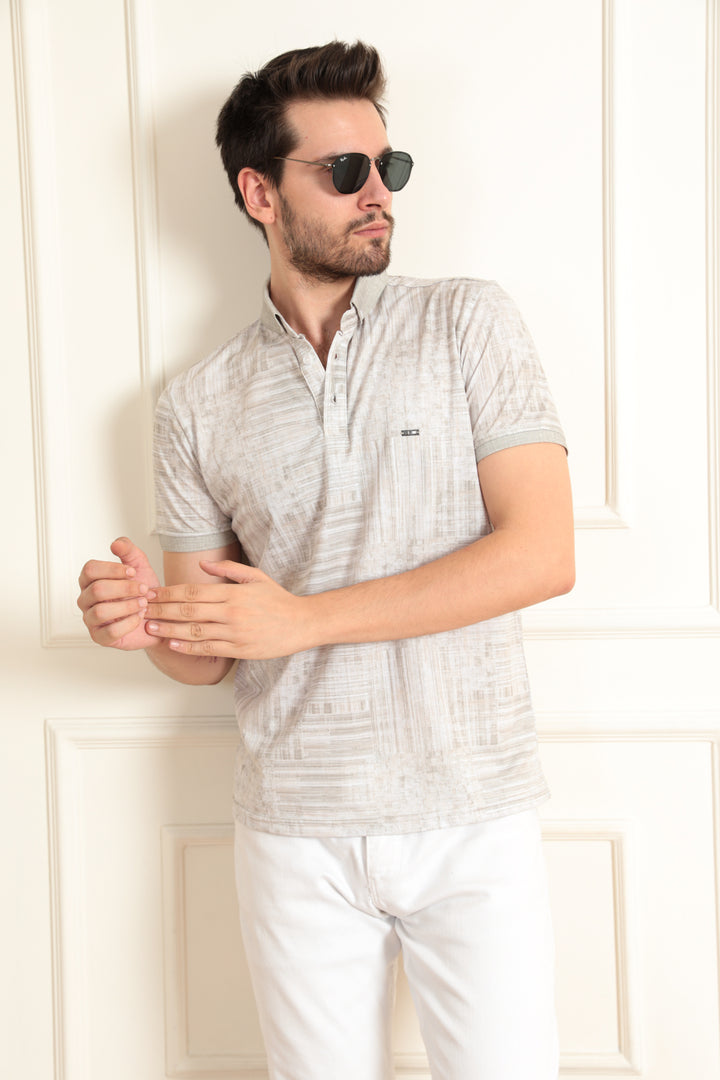 MPL Men's Polo Neck T-shirt 8028 - Auxerre