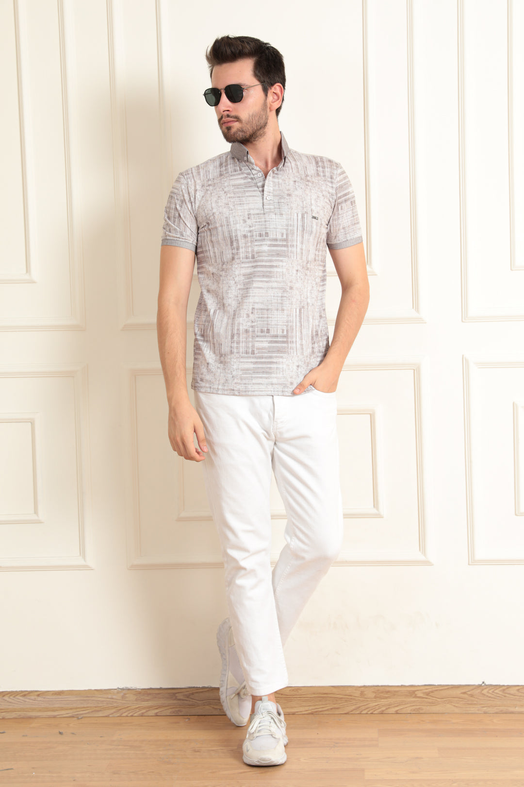 MPL Men's Polo Neck T-shirt 8028 - High Point