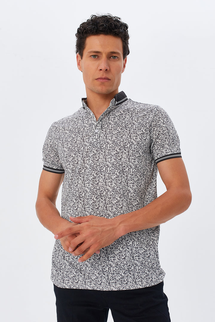 MPL Men's Polo Neck T-shirt 8033 - Palaiseau