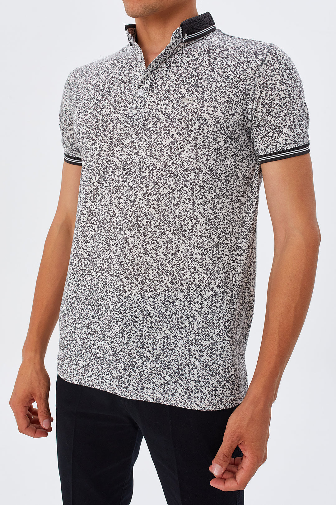 MPL Men's Polo Neck T-shirt 8033 - Palaiseau