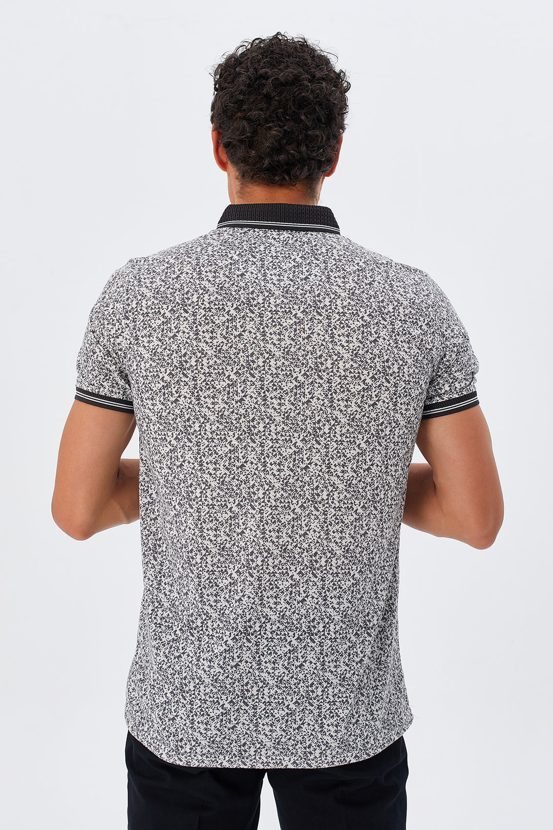 MPL Men's Polo Neck T-shirt 8033 - Palaiseau