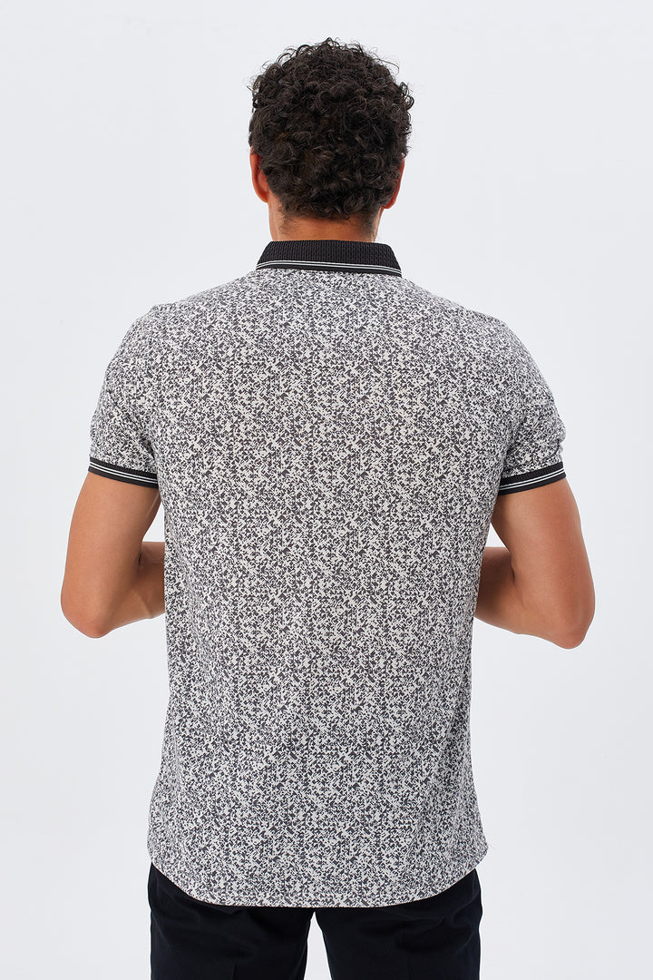 MPL Men's Polo Neck T-shirt 8033 - Palaiseau