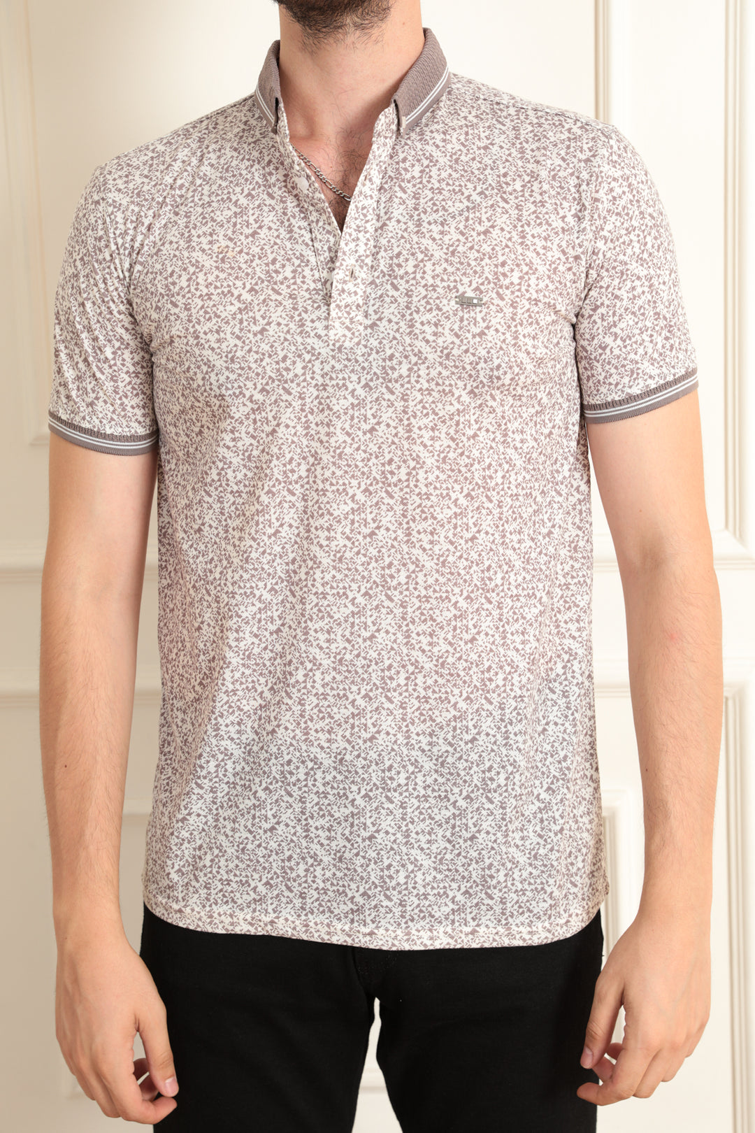 MPL Men's Polo Neck T-shirt 8033 - Bayamón