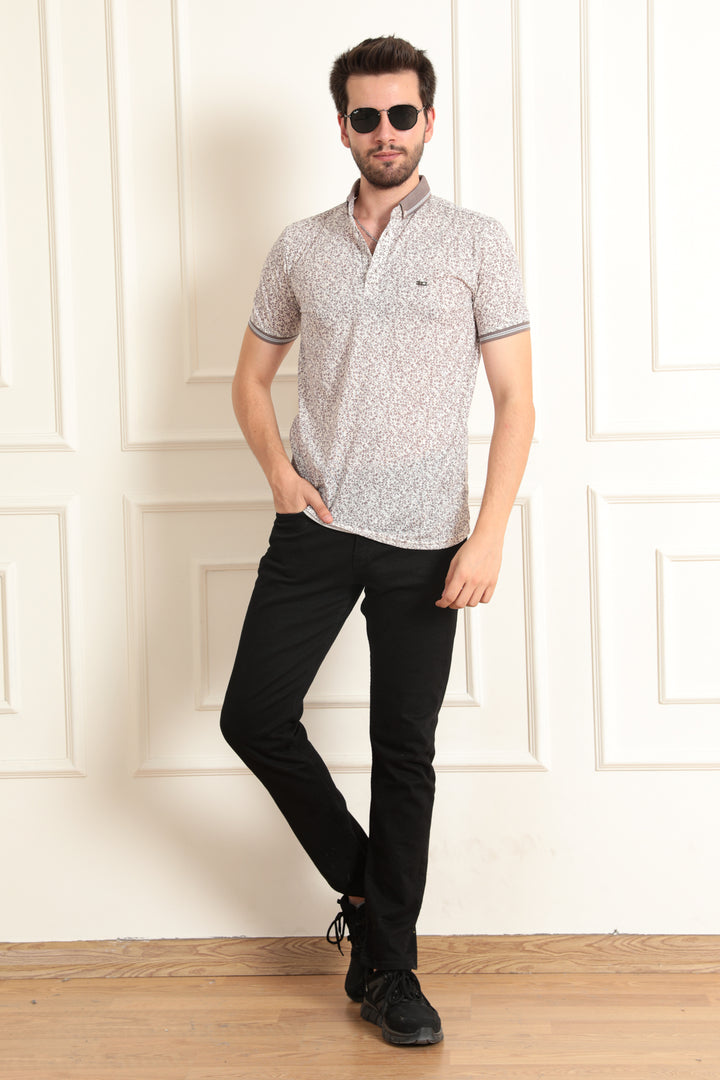 MPL Men's Polo Neck T-shirt 8033 - Bayamón