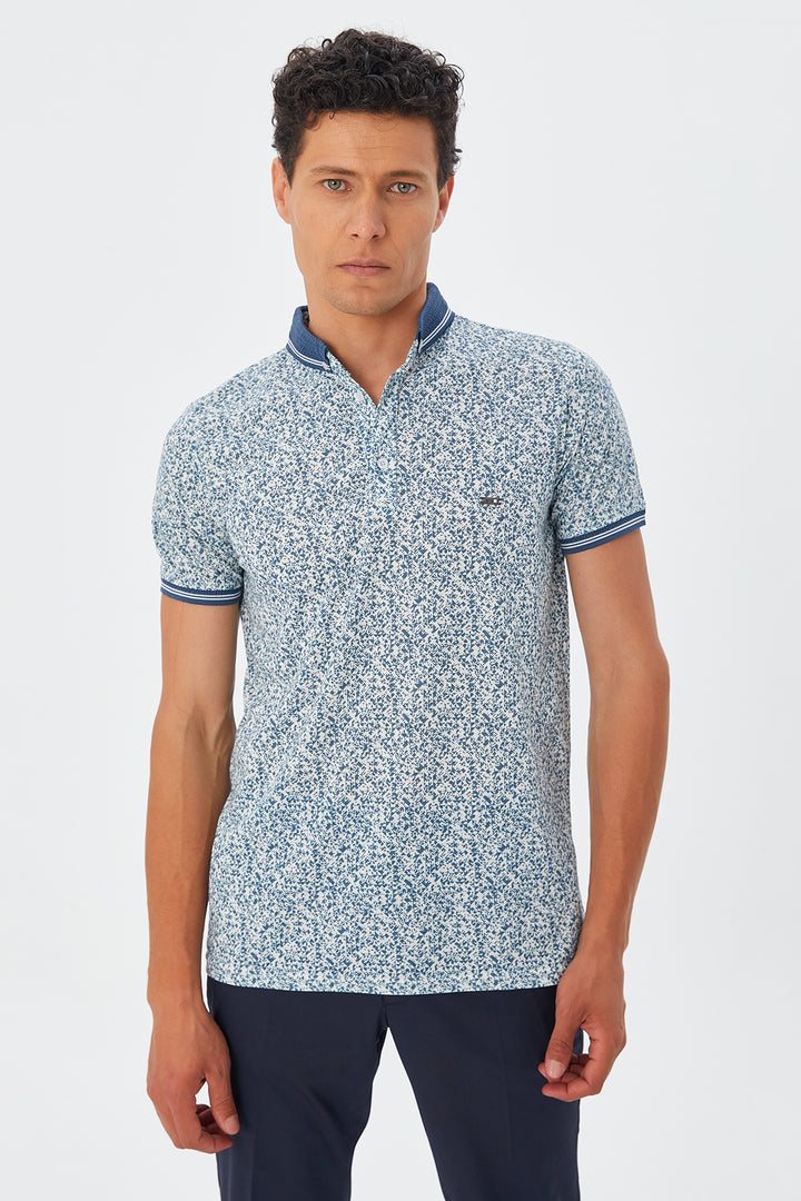 MPL Men's Polo Neck T-shirt 8033 - Terre Haute