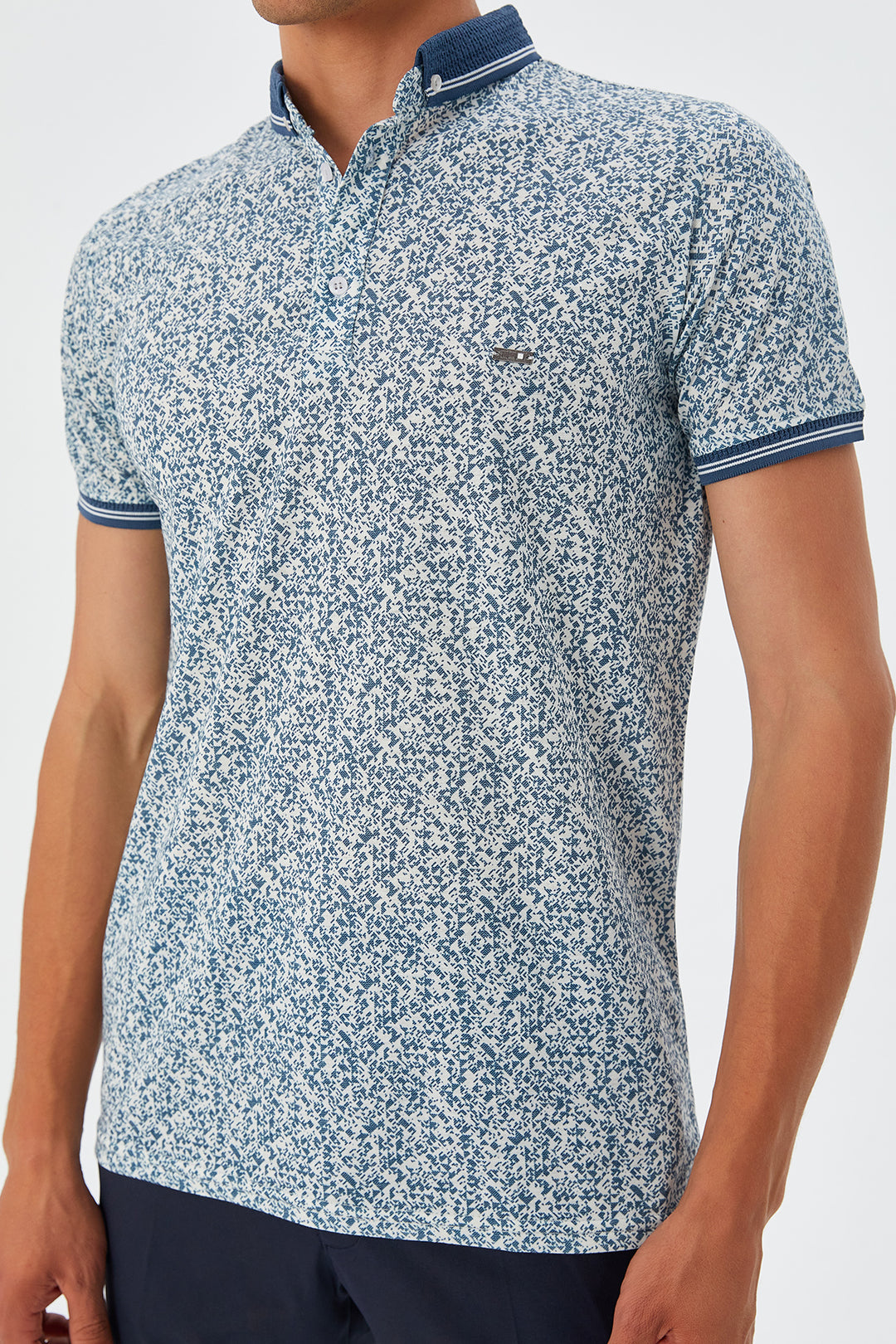 MPL Men's Polo Neck T-shirt 8033 - Terre Haute