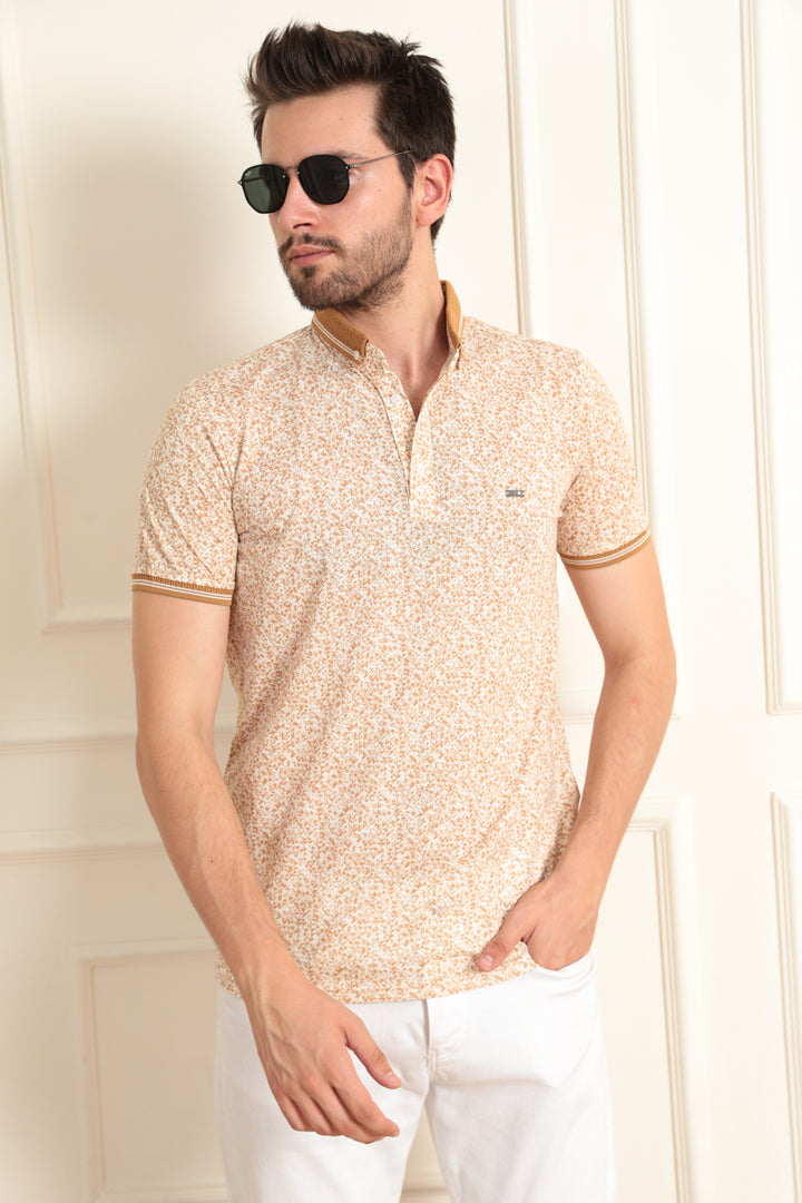 MPL Men's Polo Neck T-shirt 8033 - Campbell