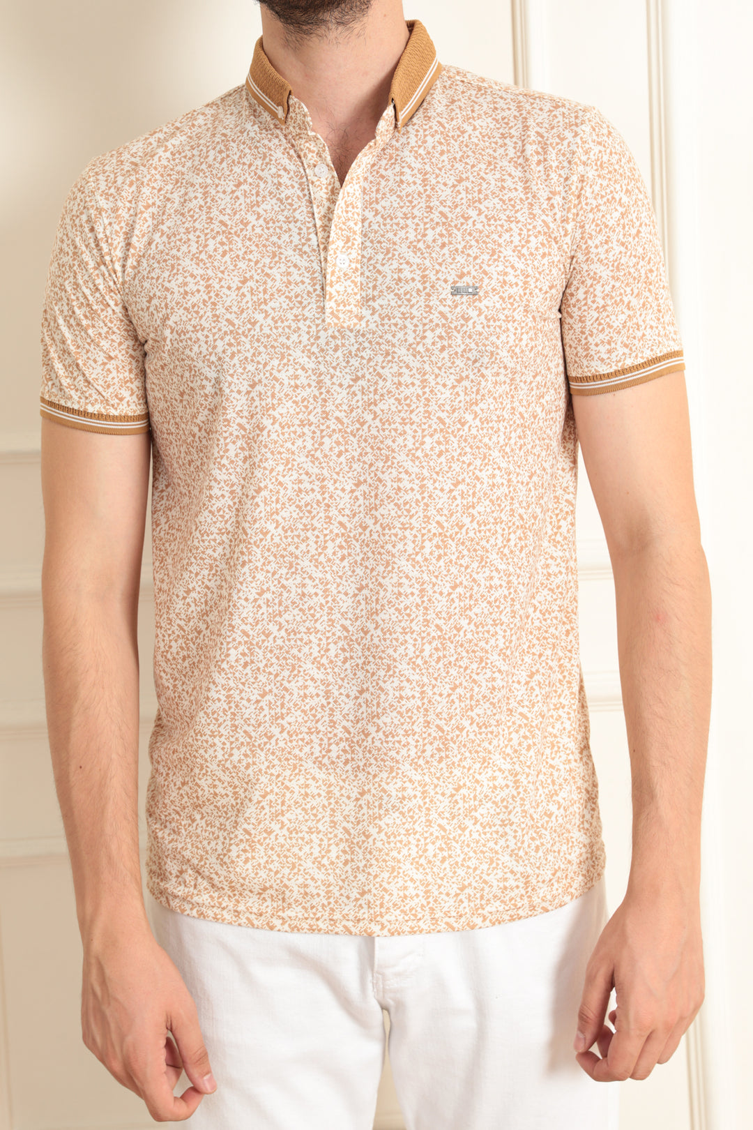MPL Men's Polo Neck T-shirt 8033 - Campbell