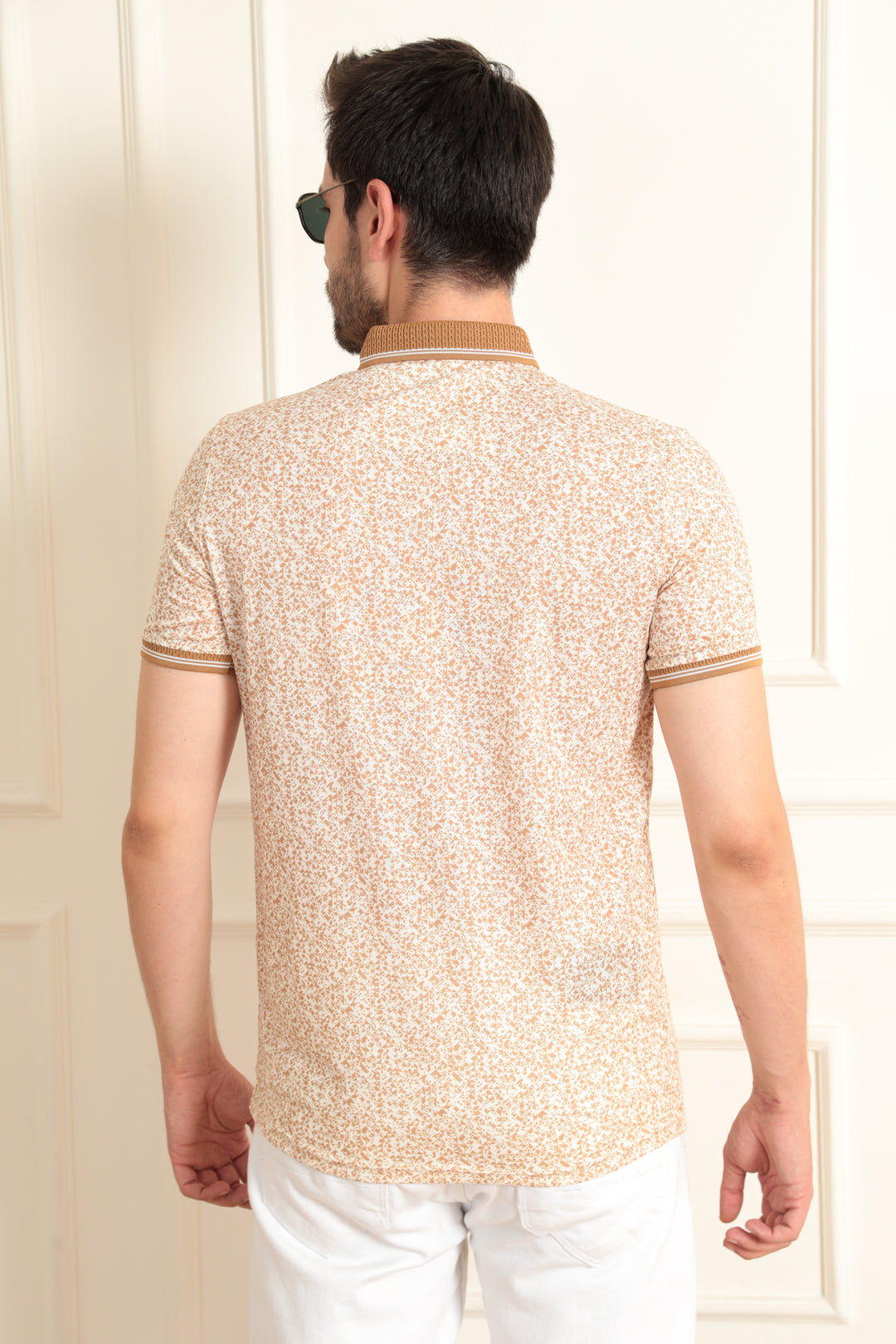 MPL Men's Polo Neck T-shirt 8033 - Campbell