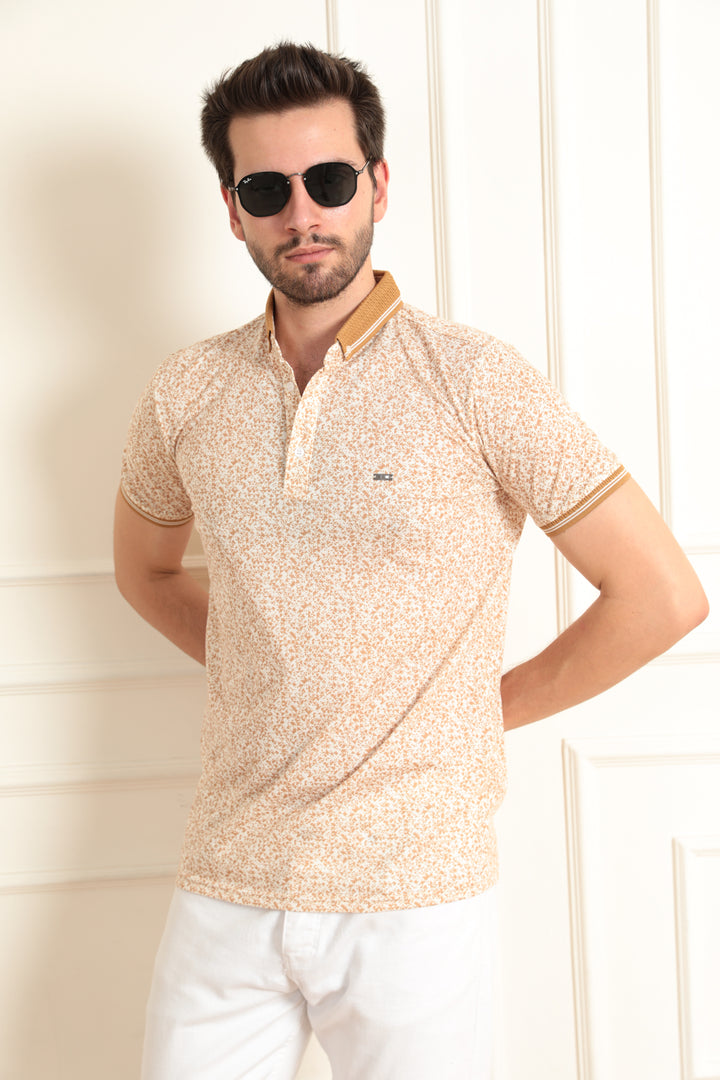 MPL Men's Polo Neck T-shirt 8033 - Campbell