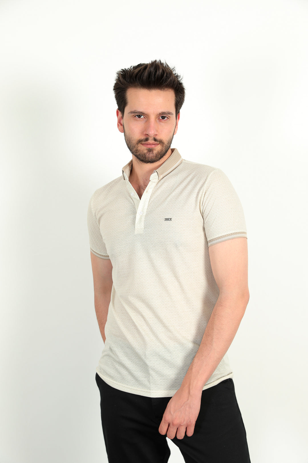 MPL Men's Polo Neck T-shirt 8034 - Ealing