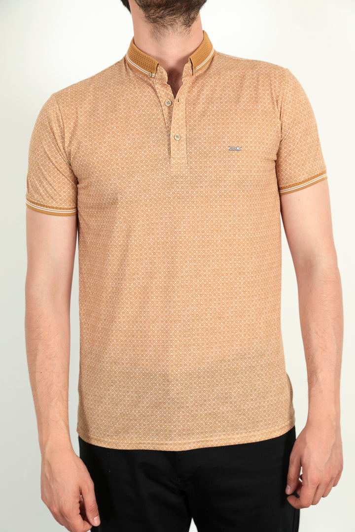 MPL Men's Polo Neck T-shirt 8034 - Chiapa de Corzo