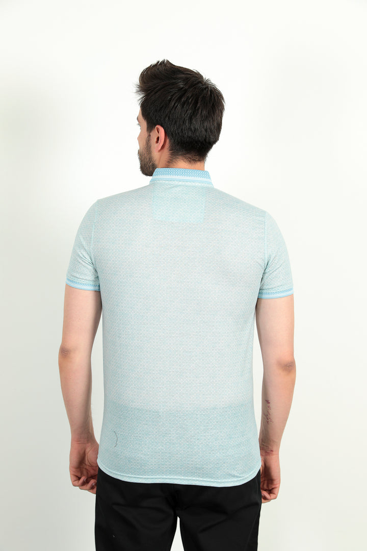 MPL Men's Polo Neck T-shirt 8034 - Pittsburgh