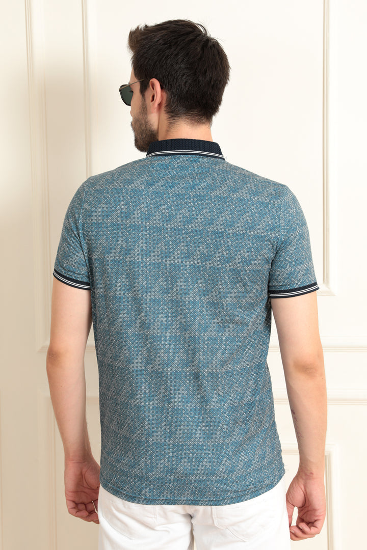 MPL Men's Polo Neck T-shirt 8034 - Chenalhó