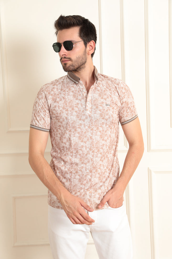 MPL Men's Polo Neck T-shirt 8035 - Morley