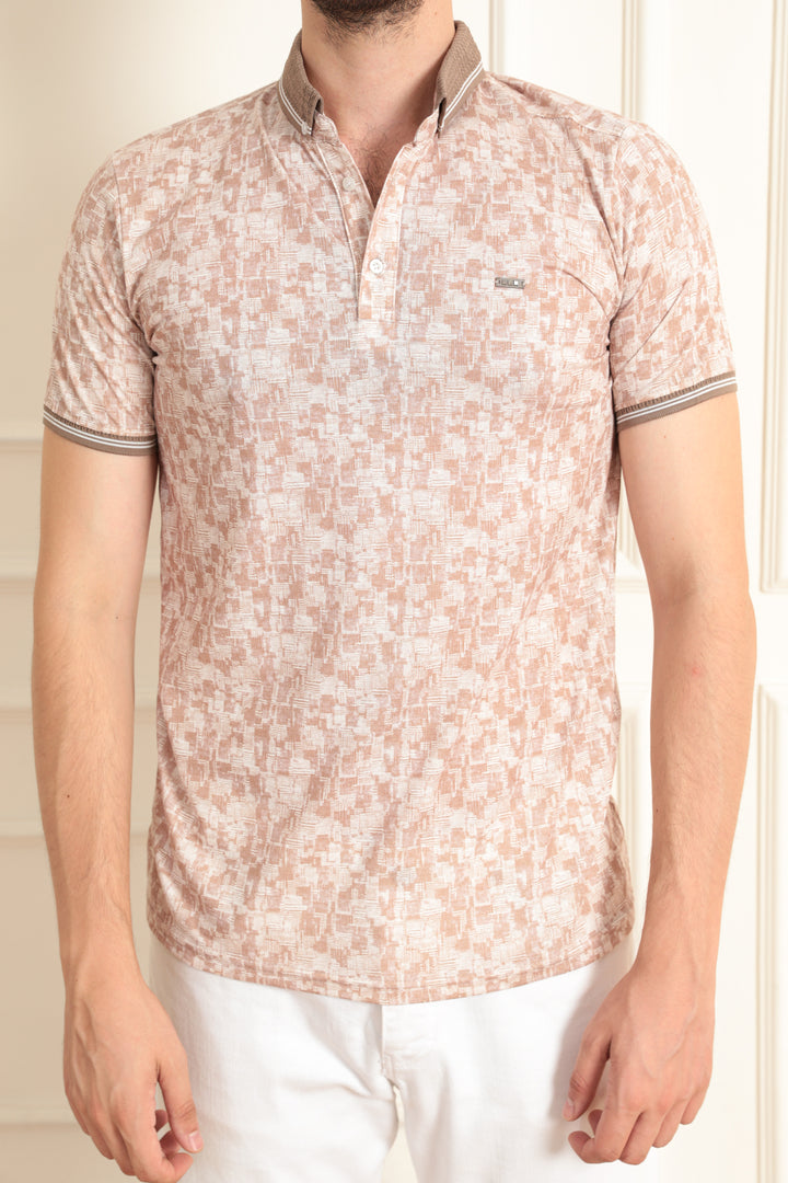 MPL Men's Polo Neck T-shirt 8035 - Morley