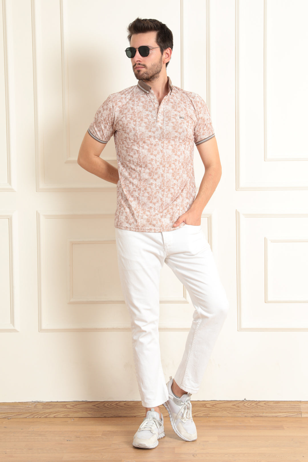 MPL Men's Polo Neck T-shirt 8035 - Morley