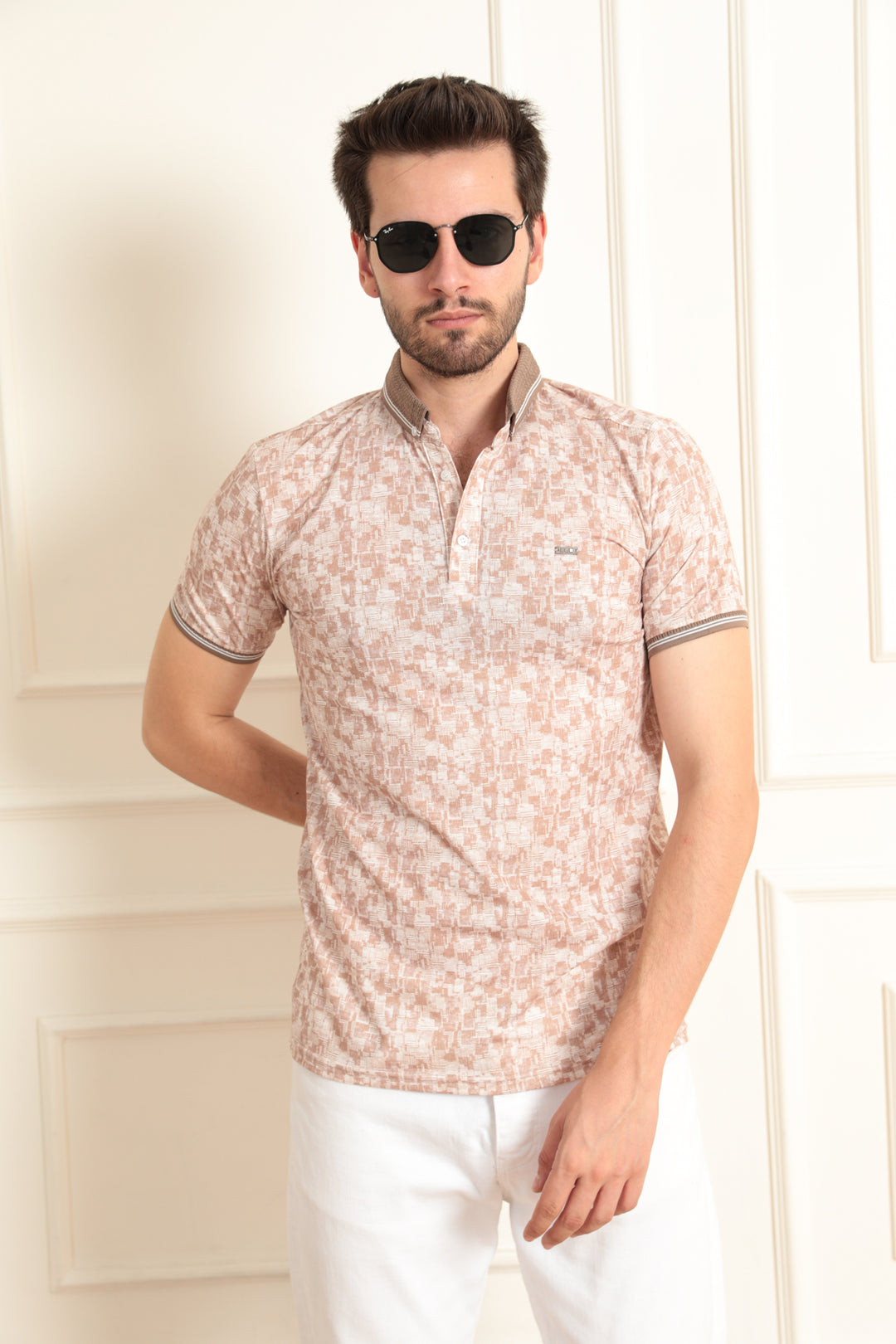 MPL Men's Polo Neck T-shirt 8035 - Morley