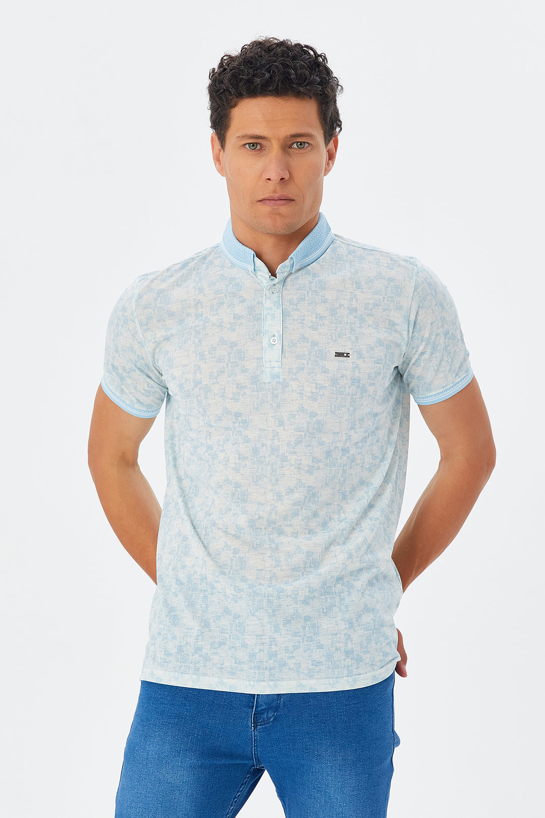 MPL Men's Polo Neck T-shirt 8035 - Euskirchen
