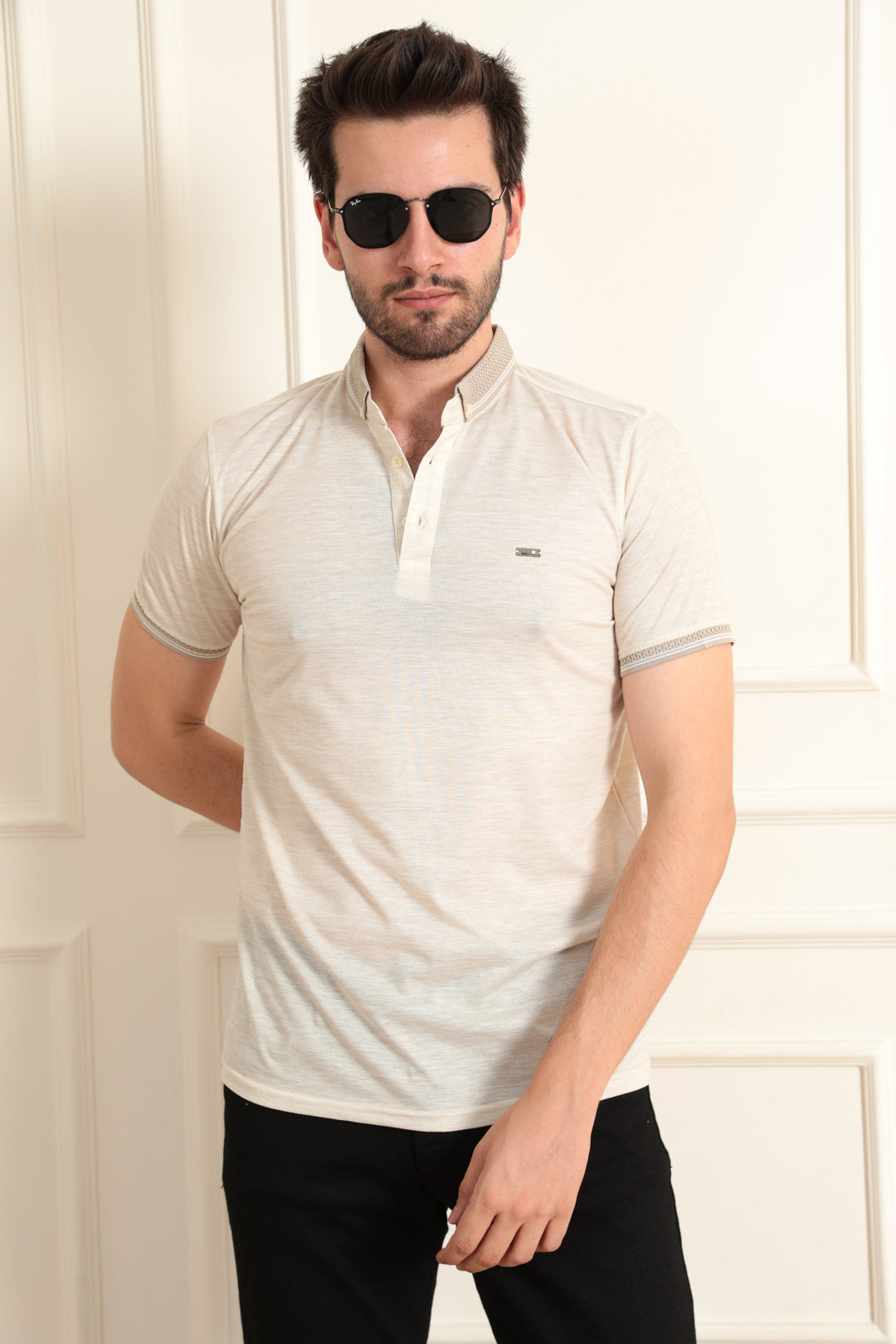 MPL Men's Polo Neck T-shirt 8036 - Commerce City