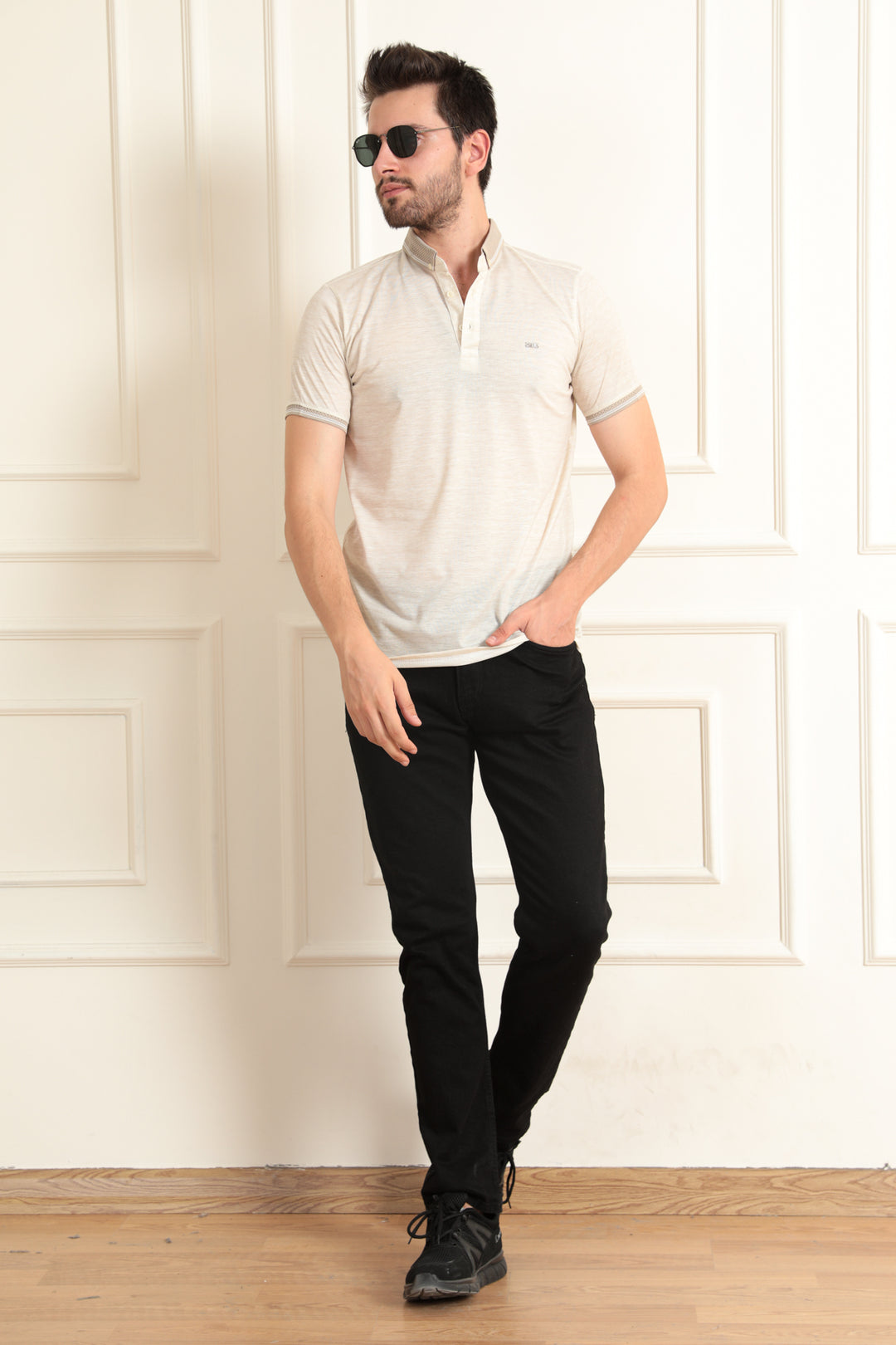 MPL Men's Polo Neck T-shirt 8036 - Commerce City
