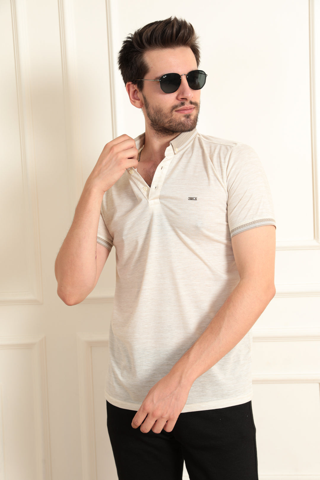 MPL Men's Polo Neck T-shirt 8036 - Commerce City