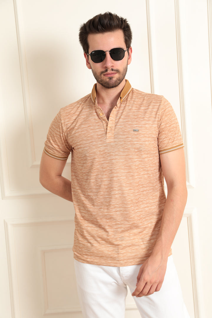 MPL Men's Polo Neck T-shirt 8036 - Bedford