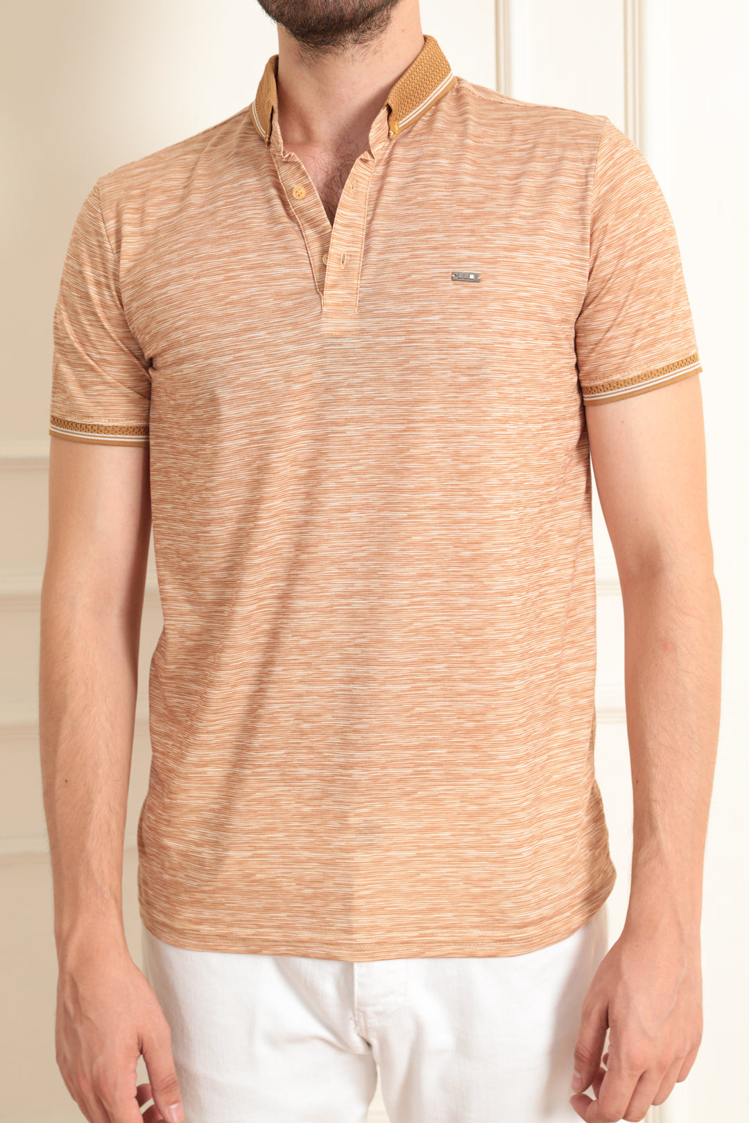 MPL Men's Polo Neck T-shirt 8036 - Bedford