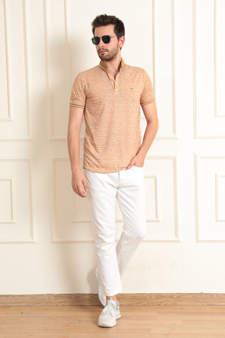 MPL Men's Polo Neck T-shirt 8036 - Bedford