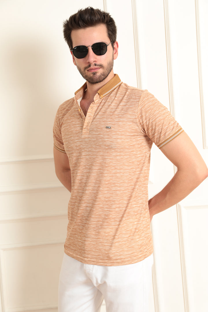 MPL Men's Polo Neck T-shirt 8036 - Bedford