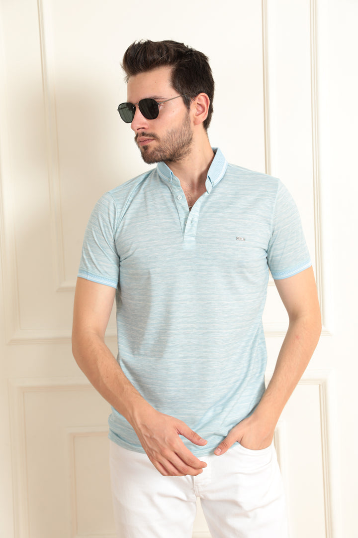 MPL Men's Polo Neck T-shirt 8036 - Kaneohe