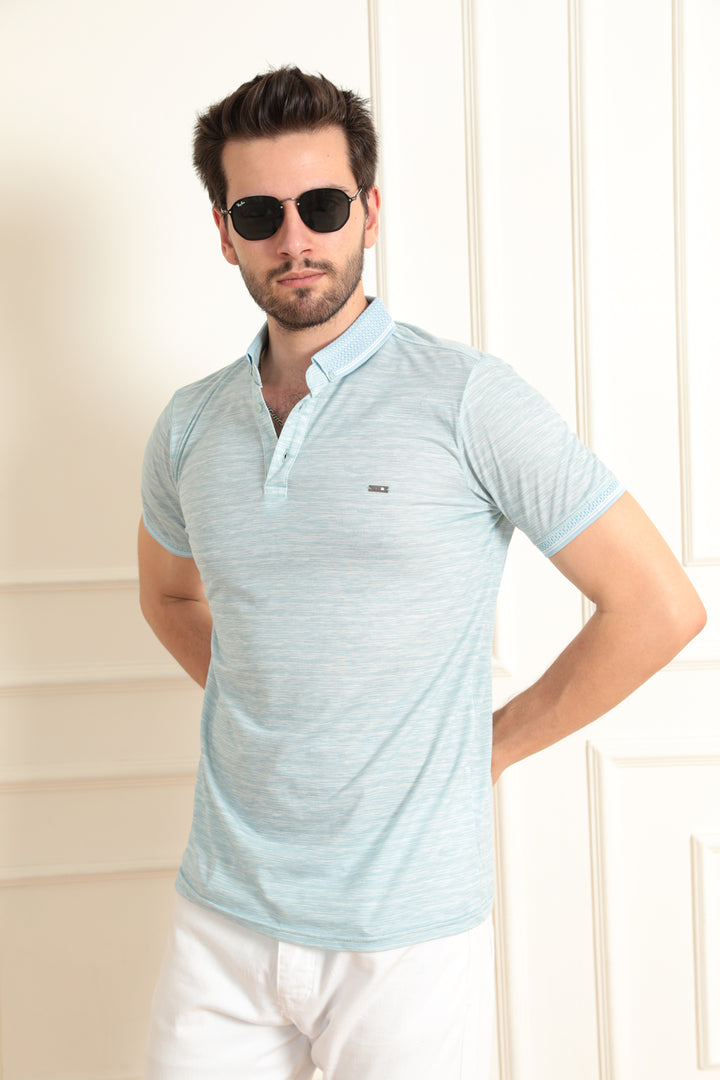 MPL Men's Polo Neck T-shirt 8036 - Kaneohe