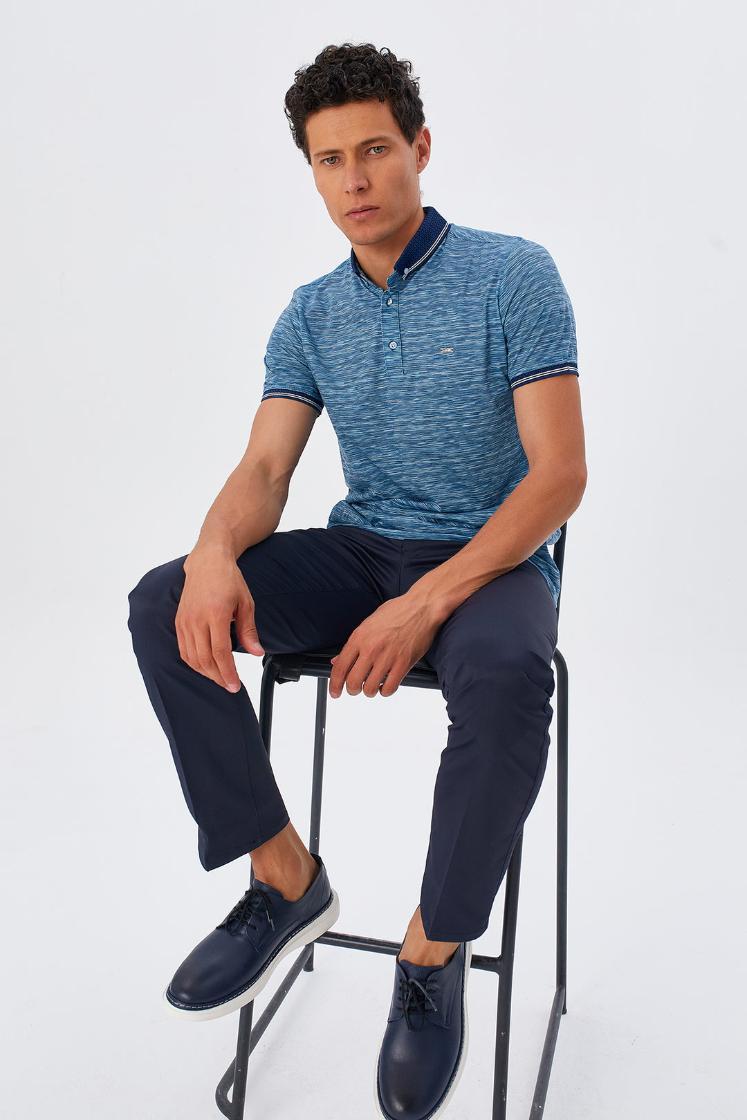 MPL Men's Polo Neck T-shirt 8036 - Carlsbad