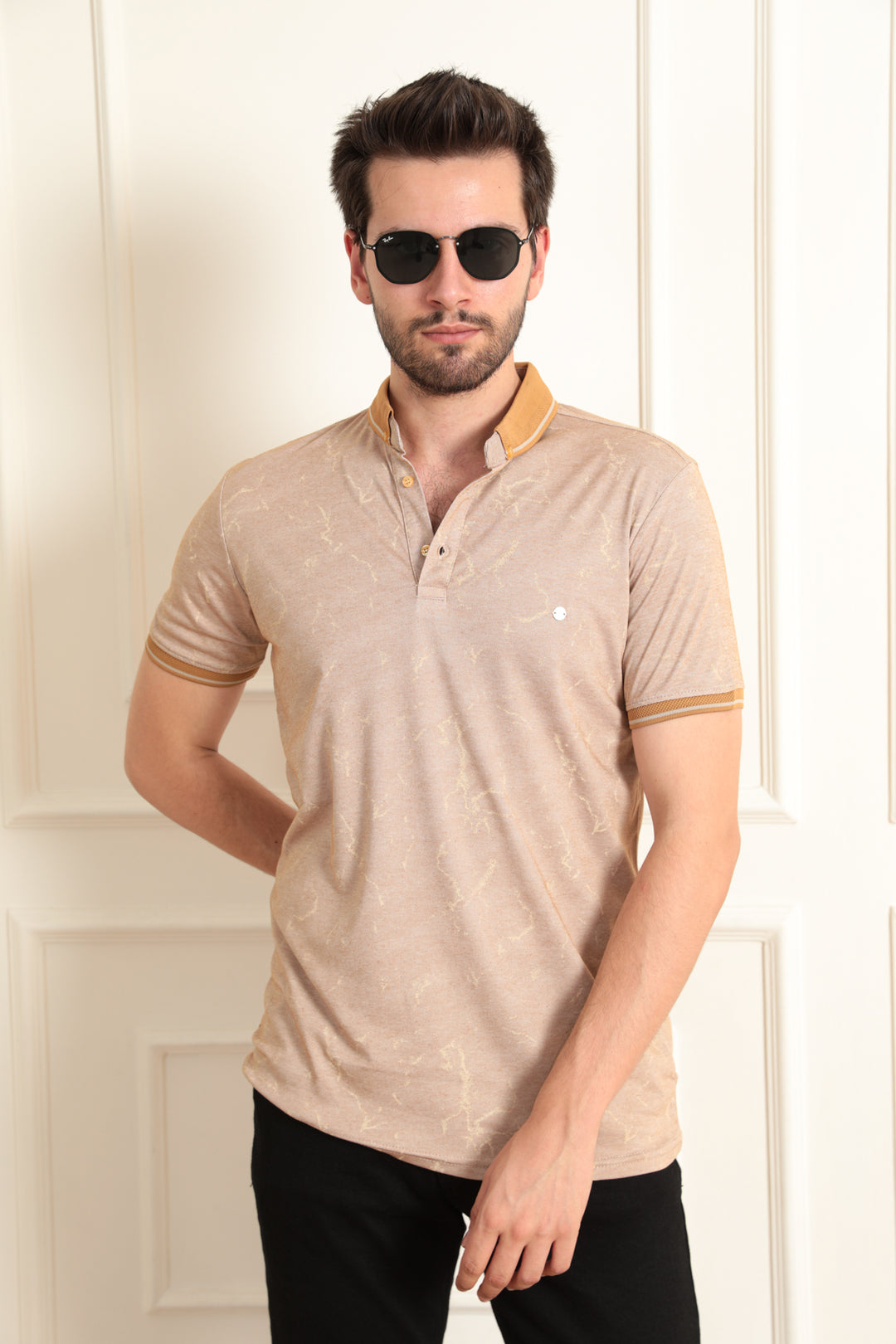 MPL Men's Polo Neck T-shirt 826 - St. Cloud