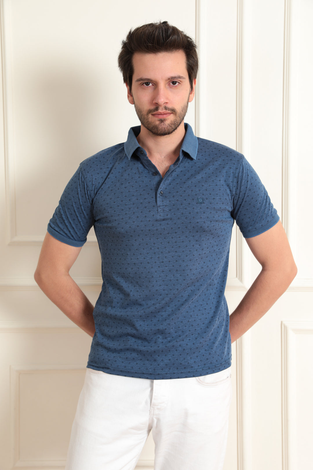 MPL Men's Polo Neck T-shirt 10020 - Muncie