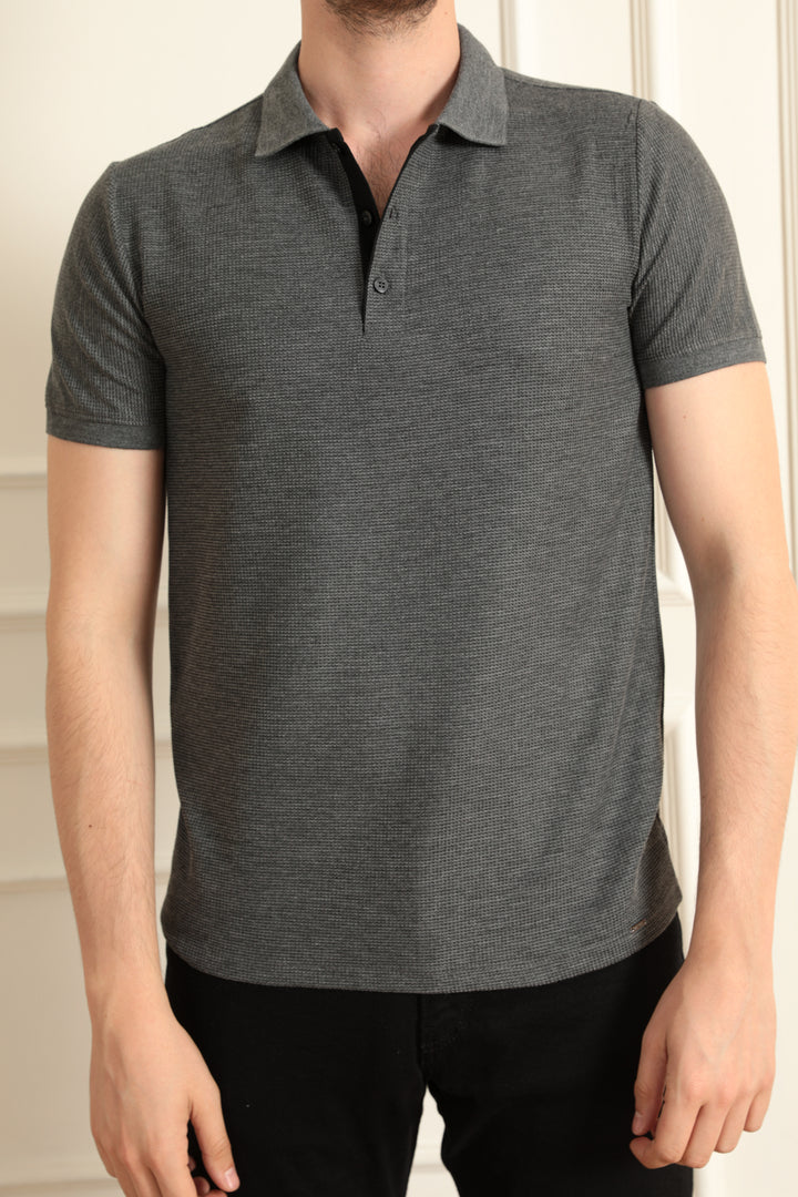 MPL Men's Waffle Polo Neck T-shirt 2324 - Berlin