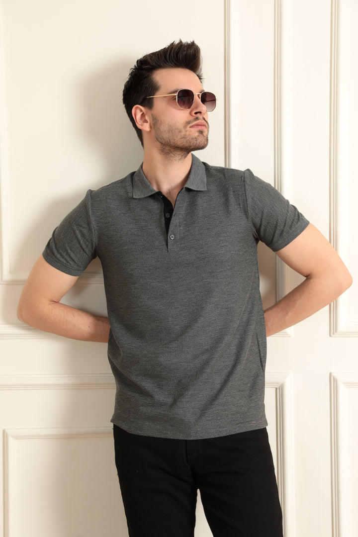 MPL Men's Waffle Polo Neck T-shirt 2324 - Berlin