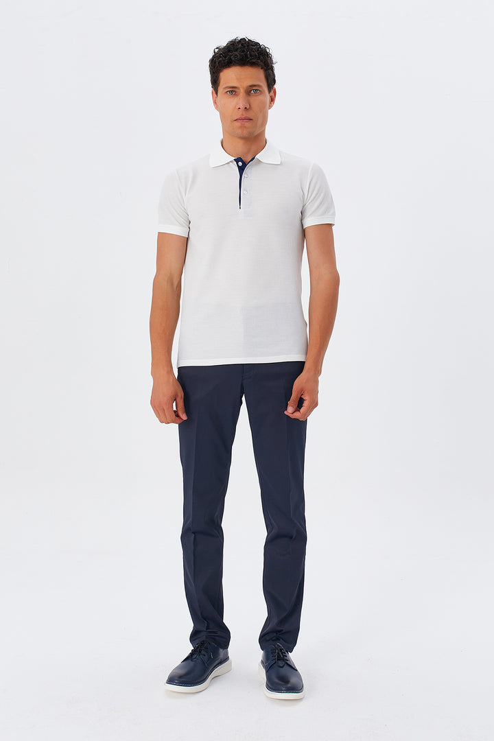 MPL Men's Waffle Polo Neck T-shirt 2324 - Houten
