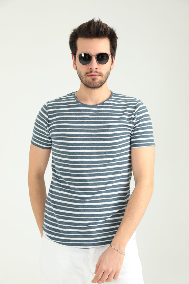 MPL Men's Jacquard Zero Neck T-shirt 2780 - Penn Hills